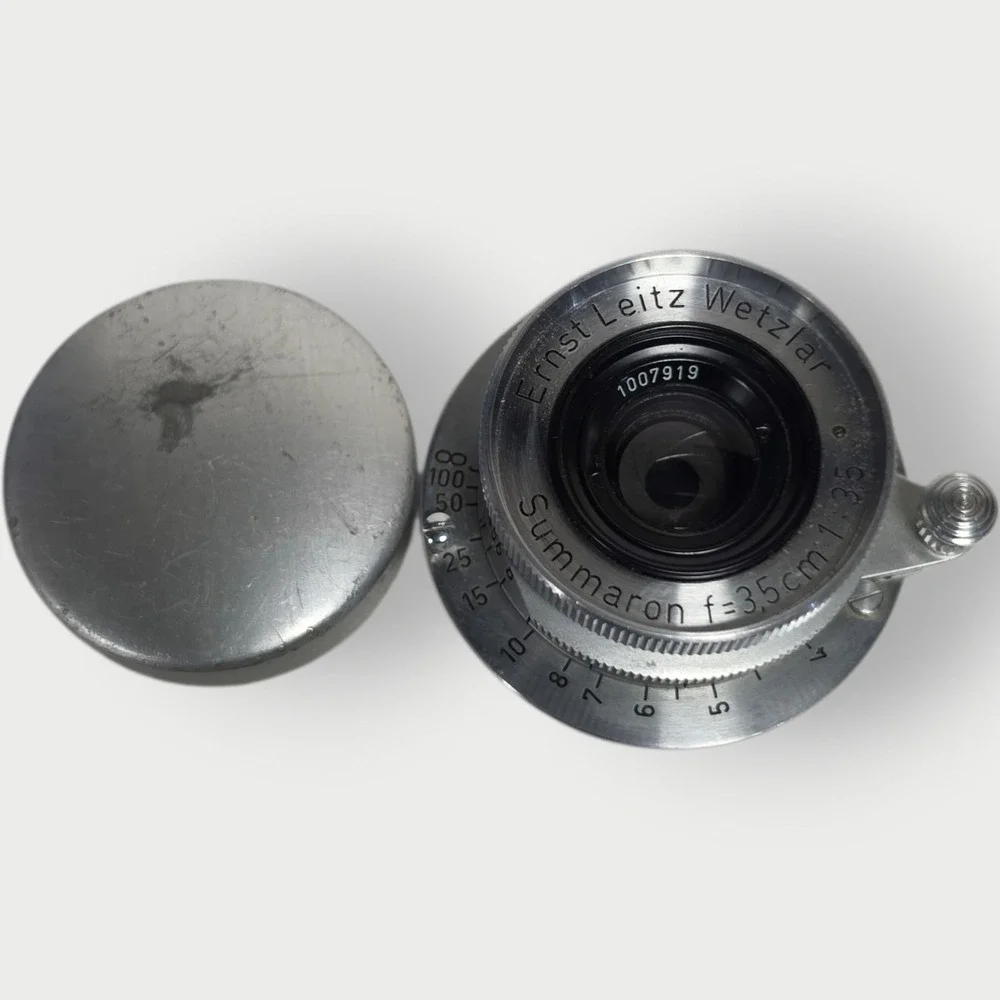 Leica Leitz Summaron 35mm f/3.5 LTM M39 Collapsible Lens 1007919 Wetzlar Caps